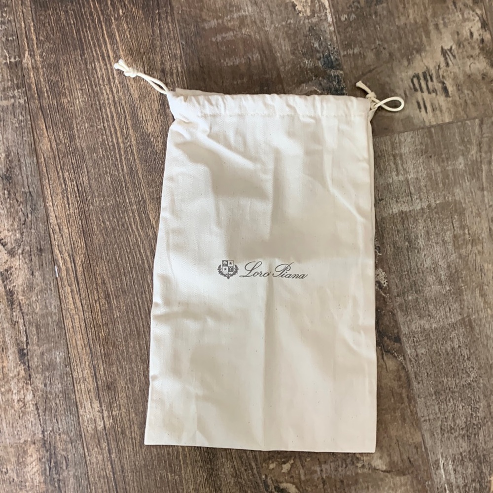 LORO PIANA COTTON DUST BAG